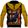 Easter God Jesus One Nation Under God 3D All Over Printed Shirt Hoodie JJ020402-Apparel-MP-Hoodie-S-Vibe Cosy™