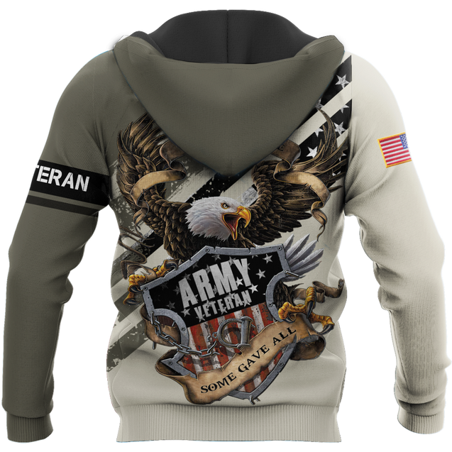 US Veteran Army All Gave Some 3D Shirts