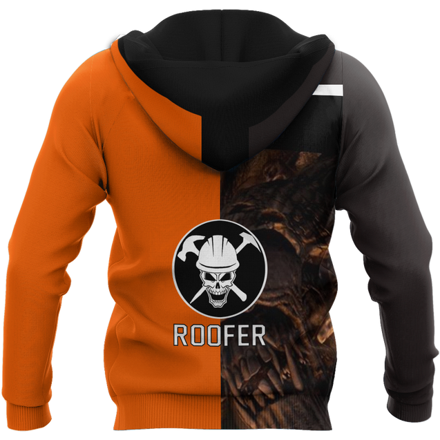 Roofer All Over Printed Hoodie For Men MEI