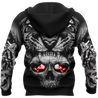 3D Tattoo Skull Tiger Over Printed Shirt for Men and Women