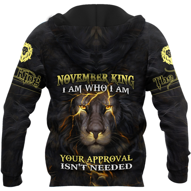 November King 3D All Over Printed Shirts Pi02102001S11