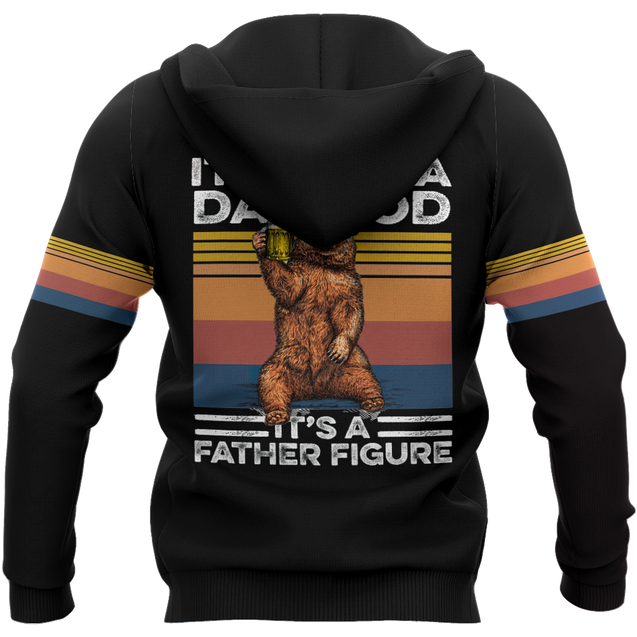 It's not a dad bod, 3d hoodie shirt for men and women HAC040604-Apparel-HG-Zip hoodie-S-Vibe Cosy™