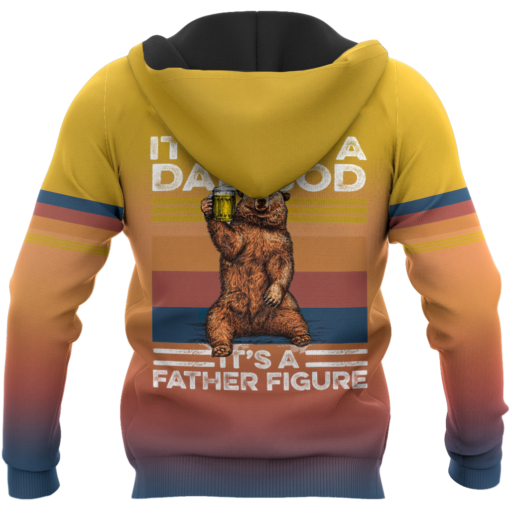 It's not a dad bod, 3d hoodie shirt for men and women ver2 HAC040605-Apparel-HG-Zip hoodie-S-Vibe Cosy™