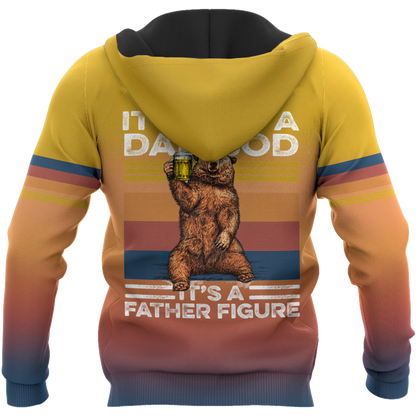 It's not a dad bod, 3d hoodie shirt for men and women ver2 HAC040605-Apparel-HG-Zip hoodie-S-Vibe Cosy™