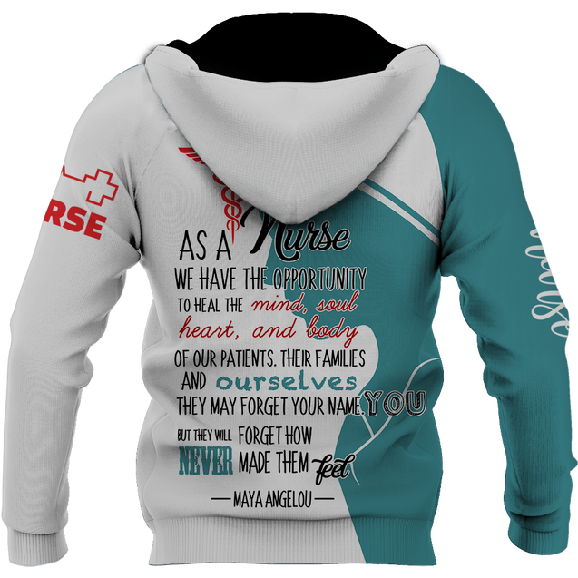 Beautiful Nurse 3D All Over Printed Shirts For Men and Women JJ130401-Apparel-TT-Hoodie-S-Vibe Cosy™