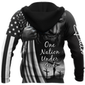 US Veteran One Nation Under God 3D All Over Printed Shirts TA09162002