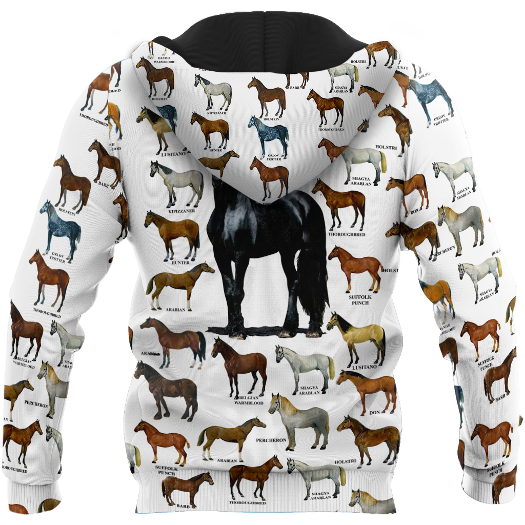 Love Horse 3D All Over Printed Shirts