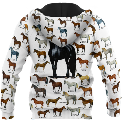 Love Horse 3D All Over Printed Shirts