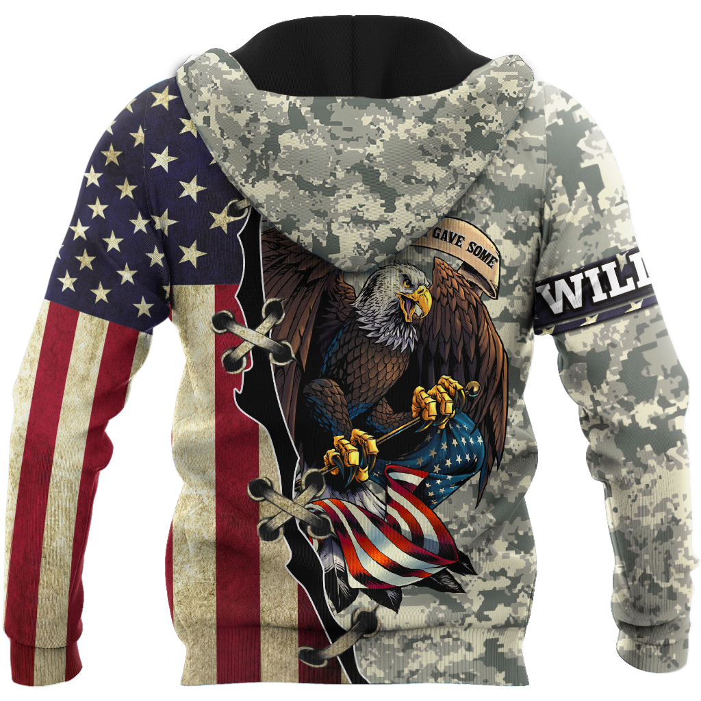 Army Customize Name 3D All Over Printed Shirts TA091420020S