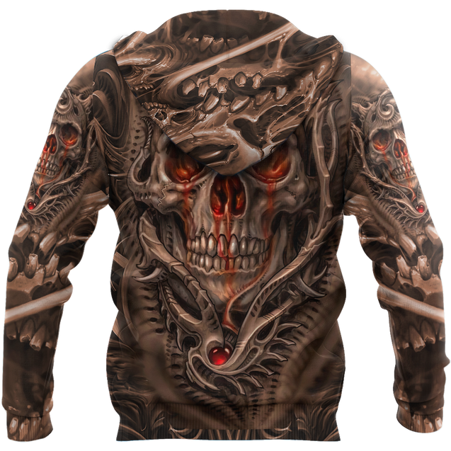 Fantasy Skull Hoodie For Men And Women MEI