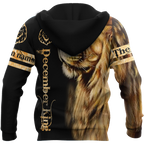 Custom Name December King 3D All Over Printed Unisex Shirts