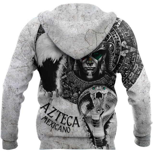 Mexican Aztec Warrior 3D All Over Printed Hoodie Shirt by SUN QB06302006-Apparel-SUN-Hoodie-S-Vibe Cosy™