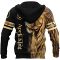 Custom Name April King Lion  3D All Over Printed  Unisex Shirts