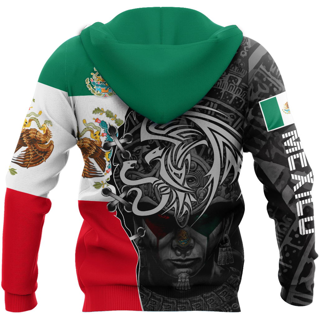 Mexican Aztec 3D All Over Printed Shirts For Men and Women