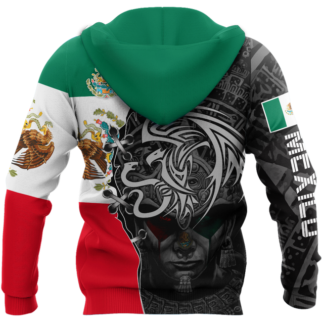 Mexican Aztec 3D All Over Printed Shirts For Men and Women