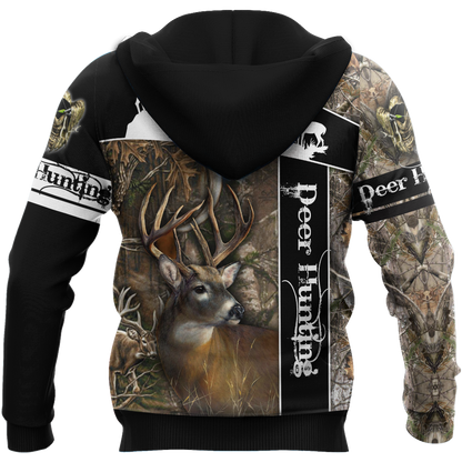 Version 3 Huntaholic - Deer Hunting 3D All Over Printed Shirts For Men And Woman