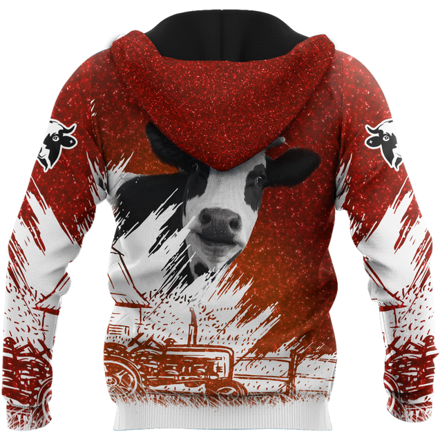 Heifer 3D hoodie shirt for men and women MH211020S