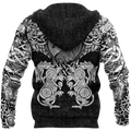 All Over Printed Viking Wolf Hoodie HTT23092001-MEI