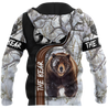 All Over Printed Bear Hoodie VP02102001-MEI