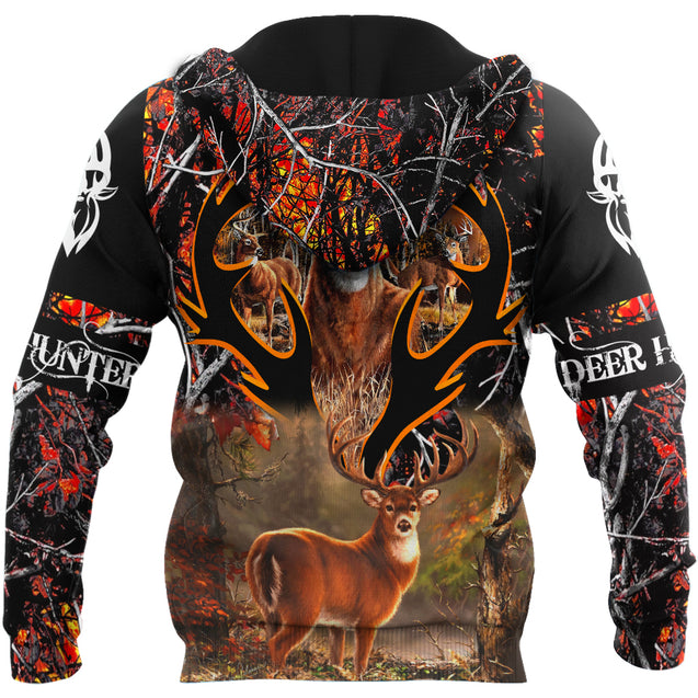 Amazing Deer Hunting 3D All Over Printed Shirts For Men LAM