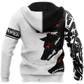 The Dark Wolf October 3D All Over Printed Unisex Deluxe Hoodie ML