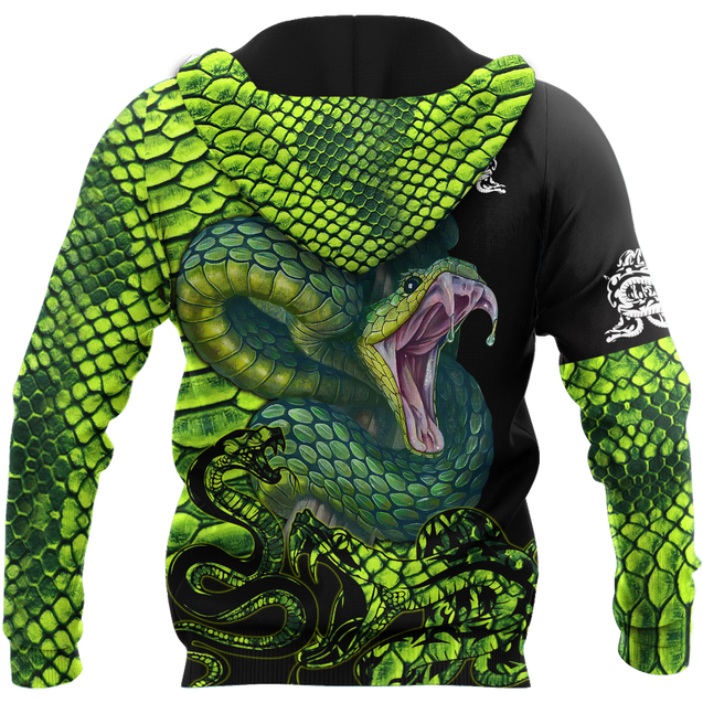 Snake 3D All Over Printed Unisex Shirt