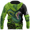 Snake 3D All Over Printed Unisex Shirt