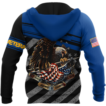 US Navy US Veteran 3D All Over Printed Shirts MH211020