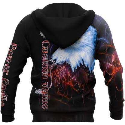 Eagle Custom Name 3D All Over Printed Shirts For Men