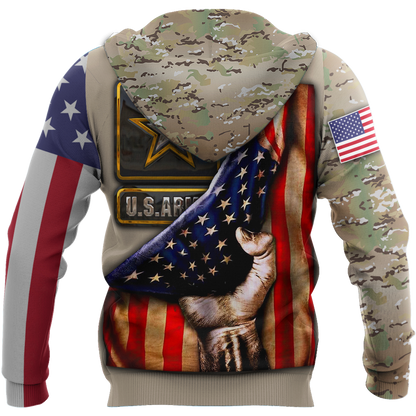 US Army 3D All Over Printed Shirts  MH1210201