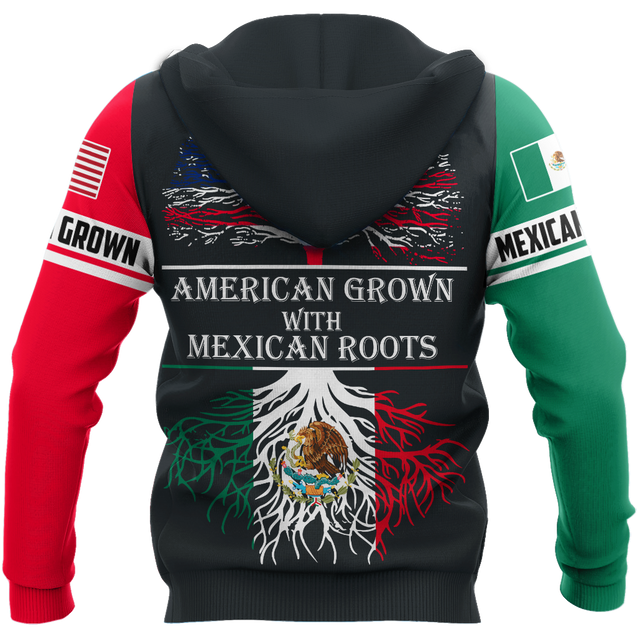 American Grown With Mexican Roots 3D All Over Printed Shirts For Men and Women QB06112003