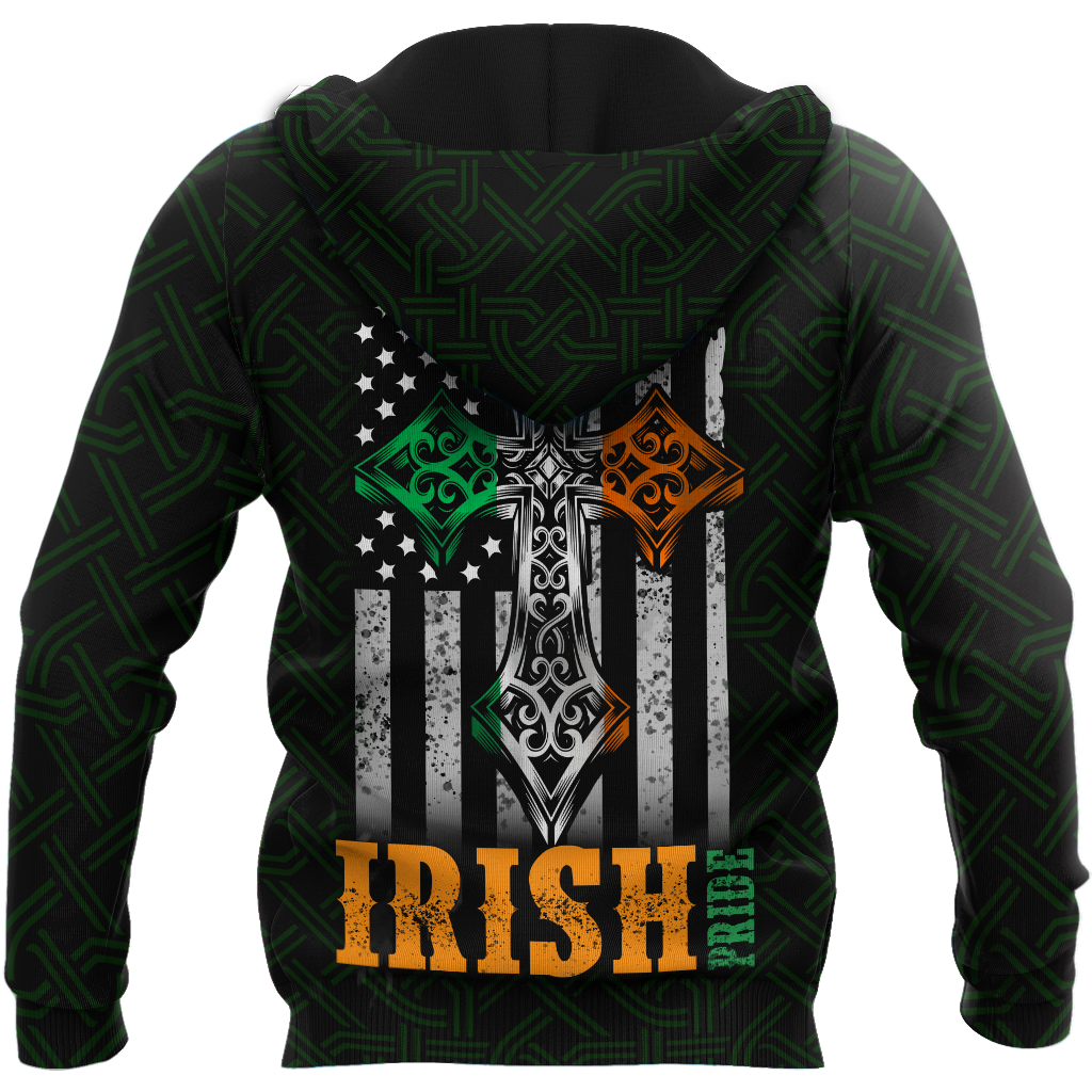 Irish St.Patrick day 3d hoodie shirt for men and women MH3010204S
