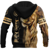 Custom Name June King Lion  3D All Over Printed Unisex Shirts