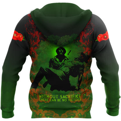 The salute to heroes 3d all over printed shirt and short for man and women-Apparel-PL8386-Hoodie-S-Vibe Cosy™