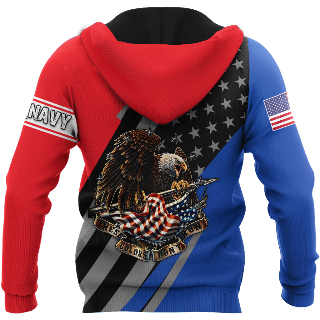 US Navy 3D All Over Printed Shirts For Men and Women TA091420051S