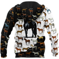 Love Horse 3D All Over Printed Shirts