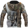 Pheasant Hunting Camo 3D Over Printed Unisex Deluxe Hoodie ML