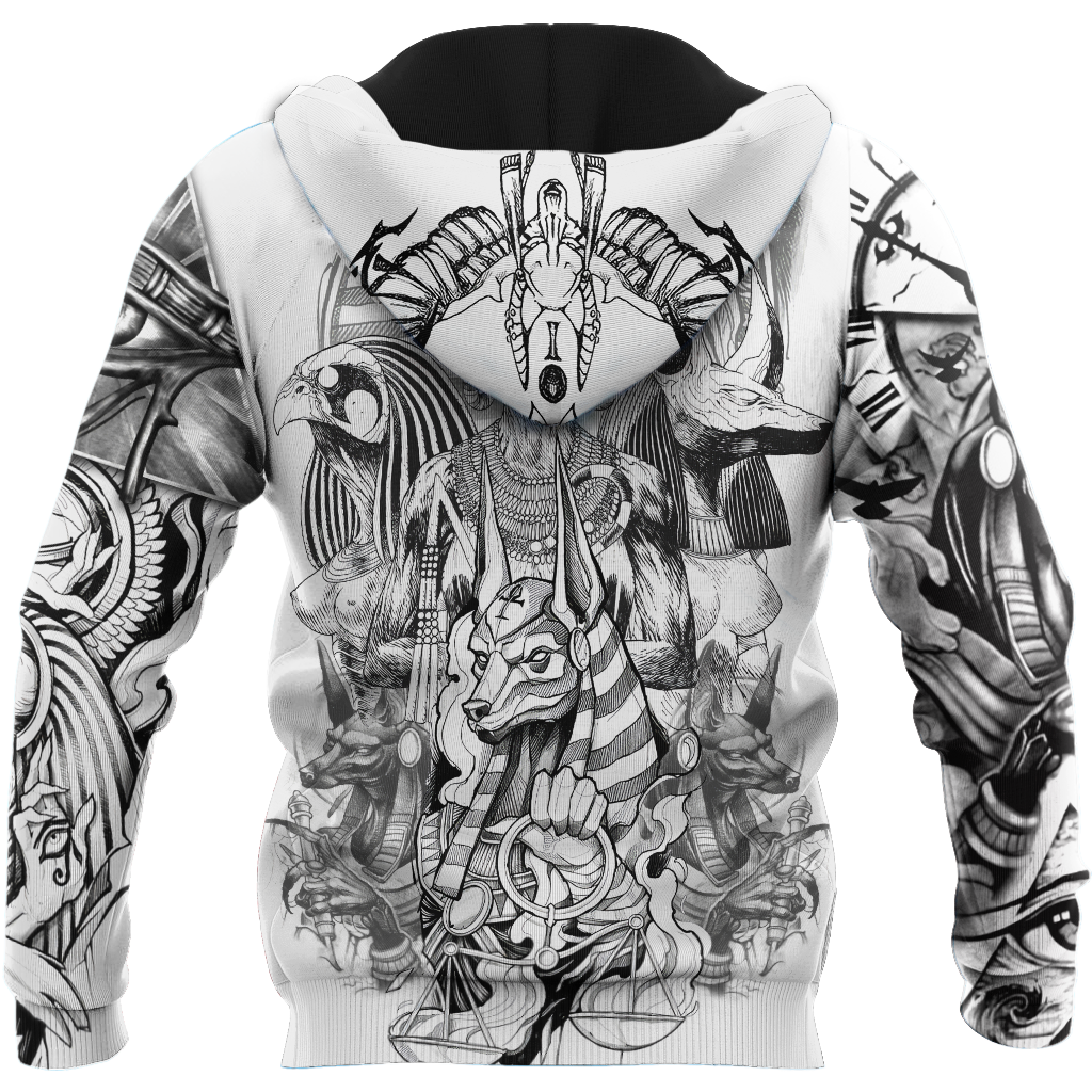 3D God of Egypt Tattoo Over Printed Shirt for Men and Women