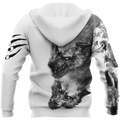 Tattoo Wolf 3D All Over Printed Hoodie For Men and Women MH2310202ST