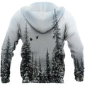 Deep Forest 3D Over Printed Hoodie-ML