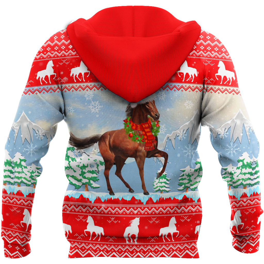 Horse Christmas 3D Shirt For Men And Women HHT16102007