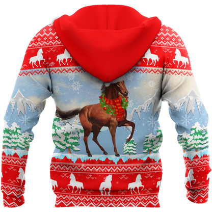 Horse Christmas 3D Shirt For Men And Women HHT16102007