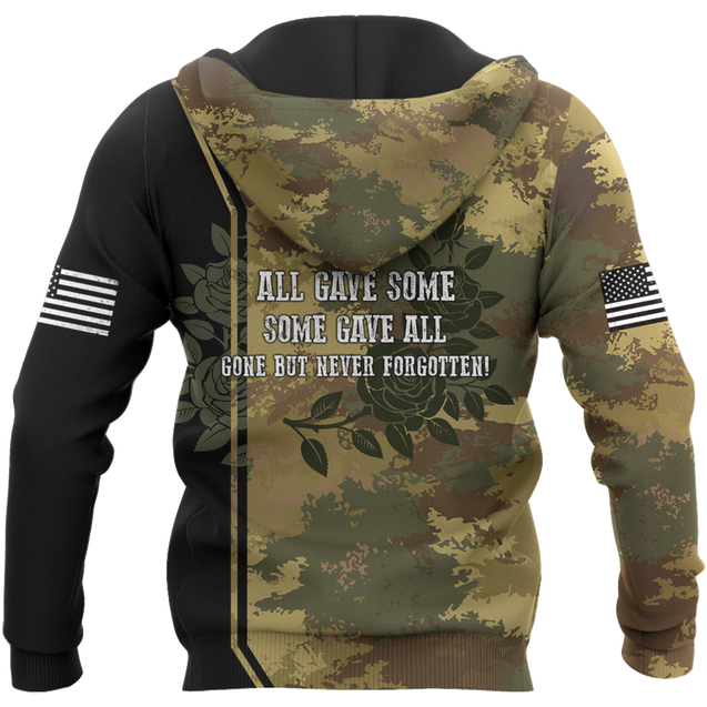 Memorial day Remember and honor the heroes 3D over printed shirts TR130401A-Apparel-Huyencass-Hoodie-S-Vibe Cosy™