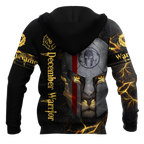 December Spartan Lion Warrior 3D All Over Printed Unisex Shirts