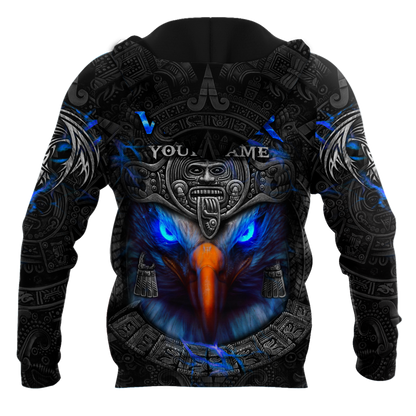 Eagle Warior Aztec 3D All Over Printed Shirts For Men And Women