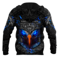 Eagle Warior Aztec 3D All Over Printed Shirts For Men And Women