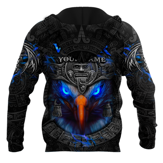 Eagle Warior Aztec 3D All Over Printed Shirts For Men And Women