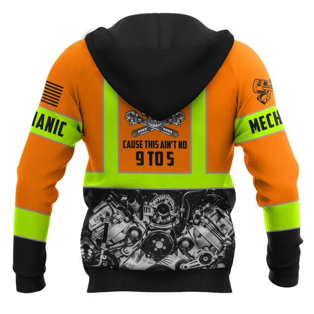 Mechanic Not For The Weak 3D All Over Printed Hoodie For Men and Women Pi10102004