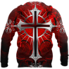 Premium Knight Templar Red Cross All Over Printed Shirts For Men And Women MEI