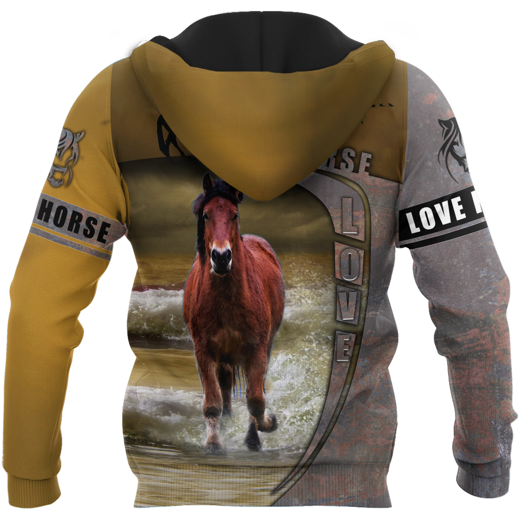 Love Horse 3D All Over Printed Shirts VP09112002XT